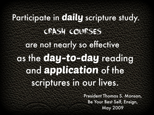 daily scripture study